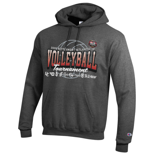 A-10 Women's Volleyball Hooded Fleece
