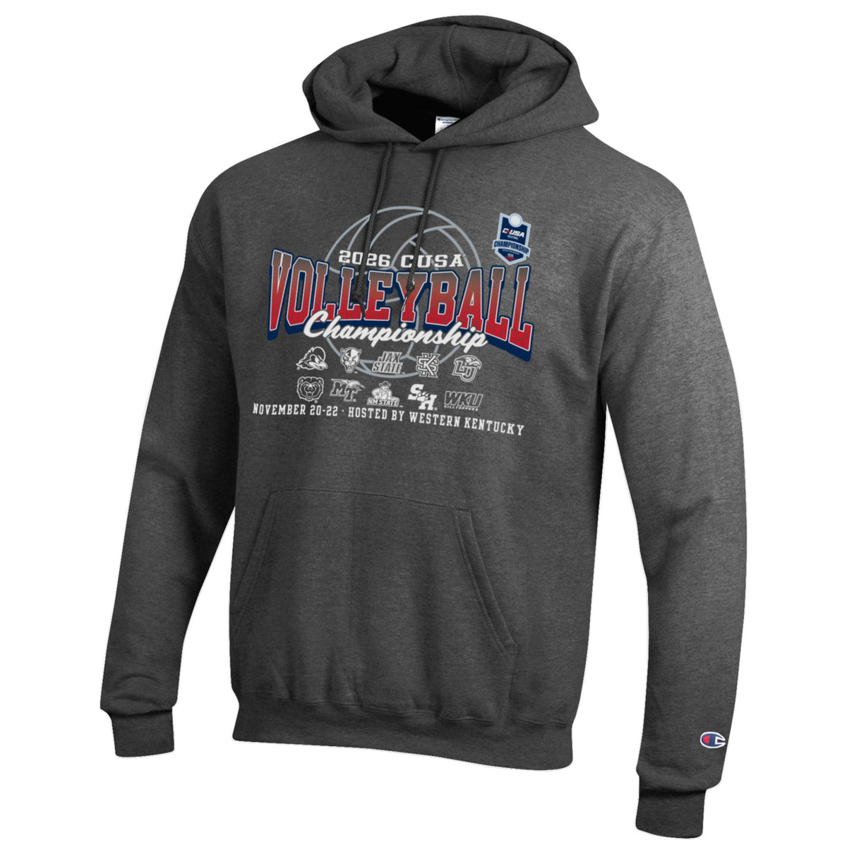 CUSA Women's Volleyball Hooded Fleece
