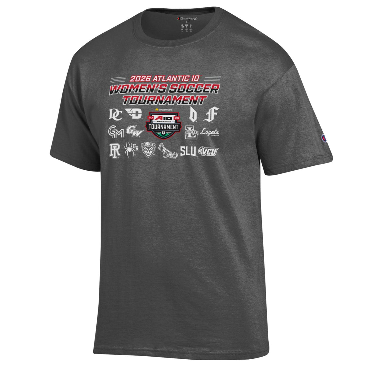 A-10 Women's Soccer Short Sleeve Tee