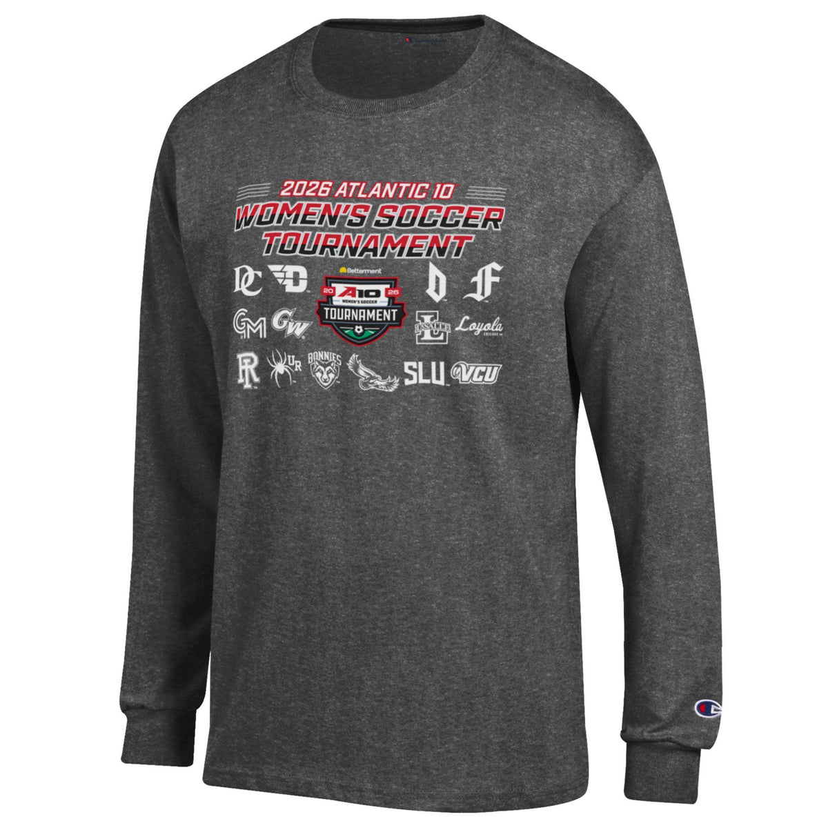 A-10 Women's Soccer Long Sleeve Tee
