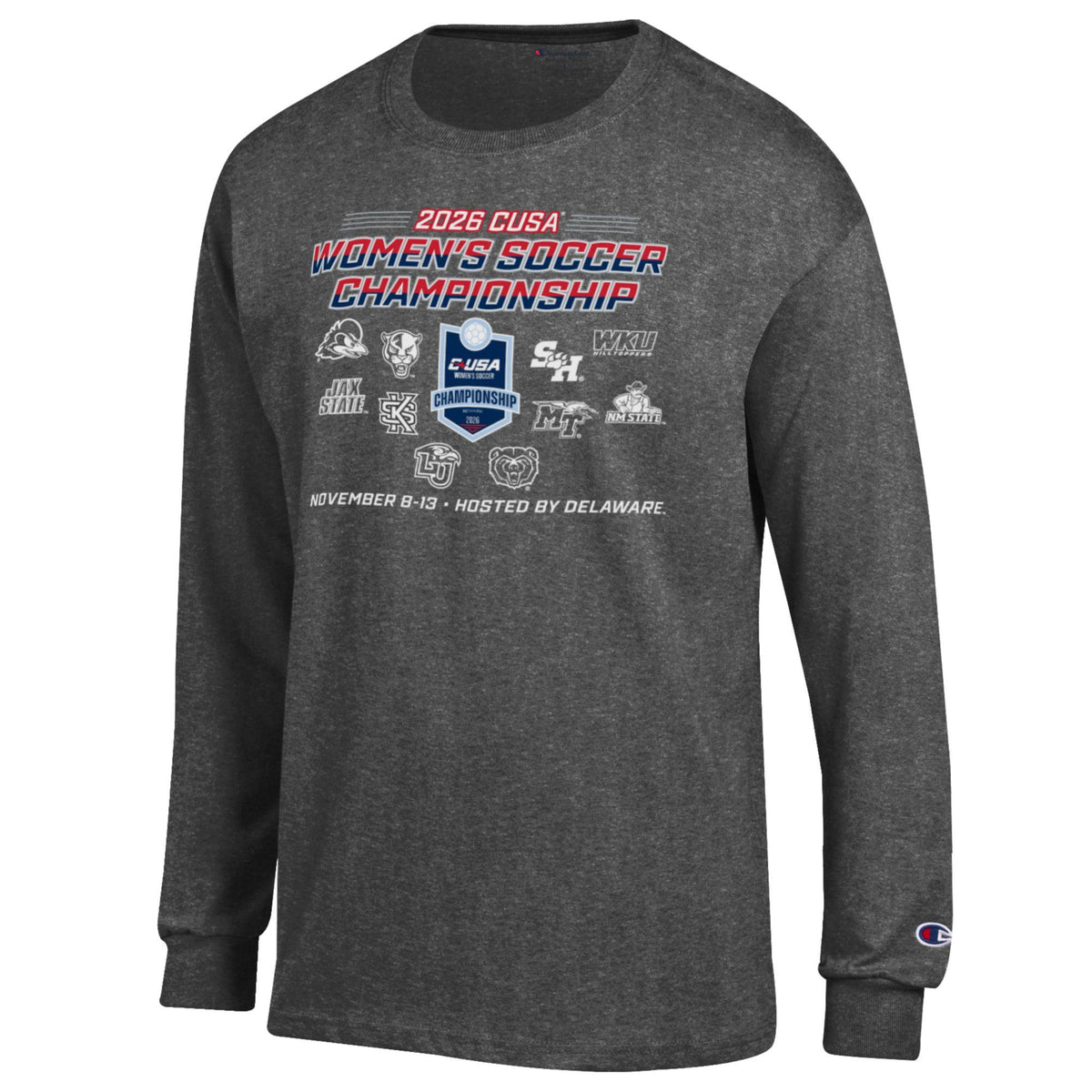 CUSA Women's Soccer Long Sleeve Tee